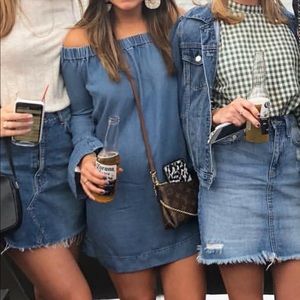 7 For All Mankind Denim Dress. Size Small.